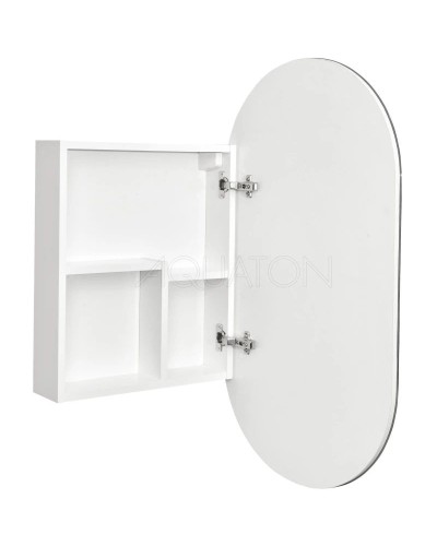 Комплект мебели грей/дуб ойстер 55 см Акватон Оливия 1A254201OLUG0 + 1WH501620 + 1A254502OL010