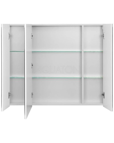 Комплект мебели белый глянец/дуб эндгрейн 100 см Акватон Нортон 1A249001NT010 + 1WH302502 + 1A249302NT010