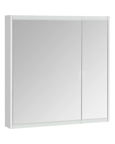 Комплект мебели белый глянец/дуб эндгрейн 80 см Акватон Нортон 1A248901NT010 + 1WH302422 + 1A249202NT010