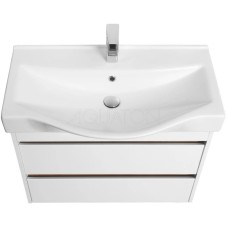 Комплект мебели белый глянец/дуб эндгрейн 80 см Акватон Нортон 1A248901NT010 + 1WH302422 + 1A249202NT010