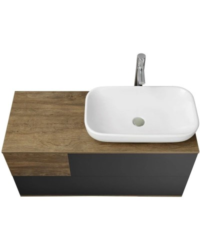 Комплект мебели дуб кантри/антрацит 105 см Акватон Терра 1A246901TEKA0 + 1AX169WBXX000 + 1A247002TEDY0