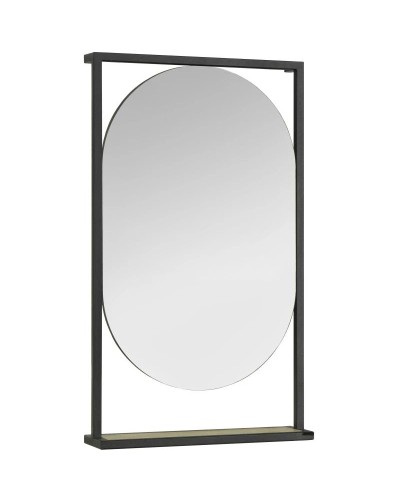 Комплект мебели дуб эндгрейн/черный 65,3 см Акватон Лофт Фабрик 1A242301LTDU0 + 1A708731FB010 + 1A242502LTDU0