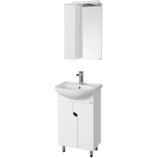 Комплект мебели белый глянец 50,5 см Акватон Панда 1A053701PD010 + 1WH110171 + 1A007402PD01L110171/1A007402PD01L