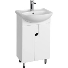 Комплект мебели белый глянец 50,5 см Акватон Панда 1A053701PD010 + 1WH110171 + 1A007402PD01L110171/1A007402PD01L