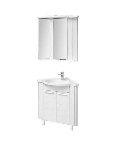 Комплект мебели белый 62х62 см Акватон Альтаир 1A042601AR010 + 1A700131SR010 + 1A042702AR010