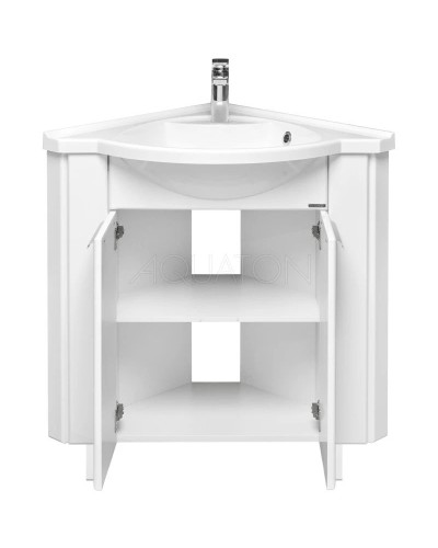 Комплект мебели белый 62х62 см Акватон Альтаир 1A042601AR010 + 1A700131SR010 + 1A042702AR010