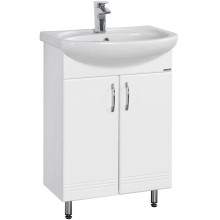 Комплект мебели белый глянец 61 см Акватон Онда 1A122801ON010 + 1WH110195 + 1A009802ON01R