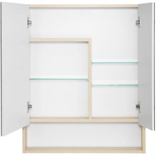 Комплект мебели белый глянец/дуб верона 70,5 см Акватон Сканди 1A251801SDB20 + 1WH501628 + 1A252202SDB20