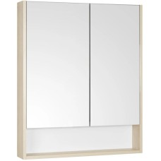 Комплект мебели белый глянец/дуб верона 70,5 см Акватон Сканди 1A251801SDB20 + 1WH501628 + 1A252202SDB20