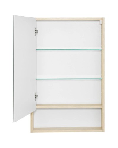 Комплект мебели белый глянец/дуб верона 55 см Акватон Сканди 1A251701SDB20 + 1WH501620 + 1A252102SDB20