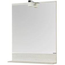 Комплект мебели белый глянец/дуб сомерсет 71,5 см Акватон Бекка 1A208701BAC20 + 1WH207776 + 1A214402BAC20