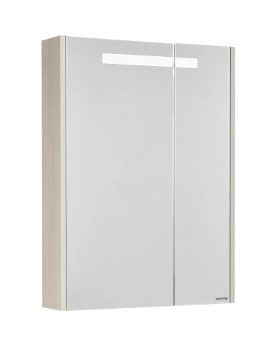 Комплект мебели белый глянец/ясень фабрик 60 см Акватон Верди 1A206701VDAV0 + 1WH302186 + 1A206902VDAV0