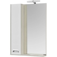 Комплект мебели белый глянец/дуб сомерсет 61 см Акватон Бекка 1A196601BAC20 + 1WH110246 + 1A214602BAC20