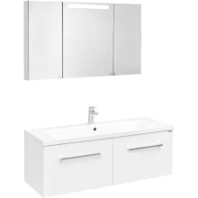 Комплект мебели белый глянец 120,2 см Акватон Мадрид 1A170301MA010 + 1A729631AG010 + 1A113402MA010