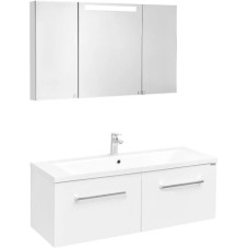 Комплект мебели белый глянец 120,2 см Акватон Мадрид 1A170301MA010 + 1A729631AG010 + 1A113402MA010