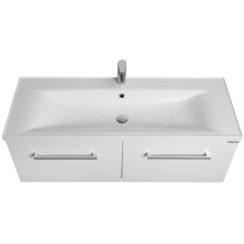 Комплект мебели белый глянец 120,2 см Акватон Мадрид 1A170301MA010 + 1A729631AG010 + 1A113402MA010