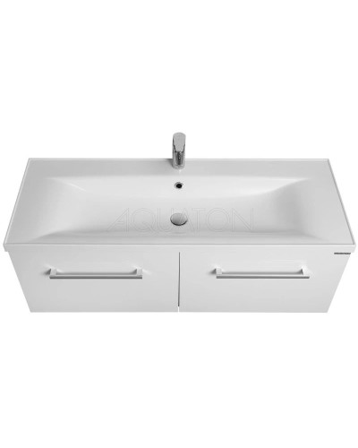 Комплект мебели белый глянец 120,2 см Акватон Мадрид 1A170301MA010 + 1A729631AG010 + 1A113402MA010