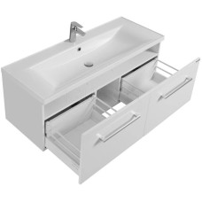 Комплект мебели белый глянец 120,2 см Акватон Мадрид 1A170301MA010 + 1A729631AG010 + 1A113402MA010