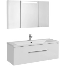 Комплект мебели белый глянец 120,2 см Акватон Мадрид 1A168701MA010 + 1A729631AG010 + 1A113402MA010