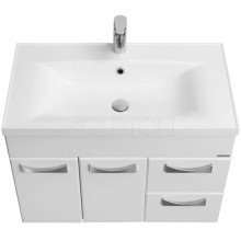 Комплект мебели белый глянец 80,2 см Акватон Диор 1A167801DR010 + 1A722931AG010 + 1A168002DR01R