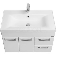 Комплект мебели белый глянец 80,2 см Акватон Диор 1A167801DR010 + 1A722931AG010 + 1A168002DR01R