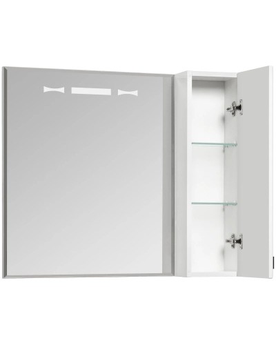 Комплект мебели белый глянец 80,2 см Акватон Диор 1A167801DR010 + 1A722931AG010 + 1A168002DR01R