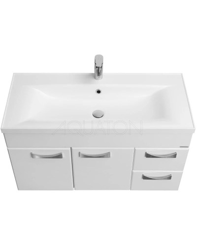 Комплект мебели белый глянец 100,2 см Акватон Диор 1A167701DR010 + 1A723031AG010 + 1A167902DR01R