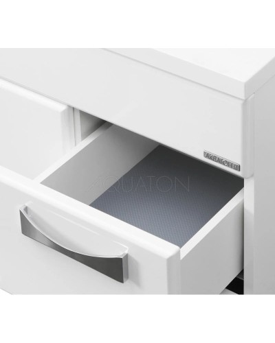 Комплект мебели белый глянец 100,2 см Акватон Диор 1A167701DR010 + 1A723031AG010 + 1A167902DR01R