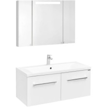 Комплект мебели белый глянец 100,2 см Акватон Мадрид 1A128001MA010 + 1A723031AG010 + 1A111602MA010