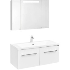 Комплект мебели белый глянец 100,2 см Акватон Мадрид 1A128001MA010 + 1A723031AG010 + 1A111602MA010