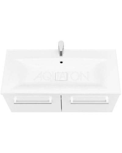 Комплект мебели белый глянец 100,2 см Акватон Мадрид 1A128001MA010 + 1A723031AG010 + 1A111602MA010