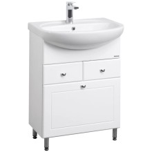 Комплект мебели белый глянец 66,5 см Акватон Норма 1A054901NO010 + 1WH110174 + 1A002102NO010