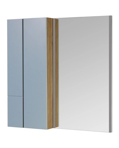 Комплект мебели дуб рустикальный/фьорд 100 см Акватон Мишель 1A256901MIX30 + 1A256703MIDR0 + 1AX169WBXX000 + 1A253902MIX40 + 1A244203MIX30