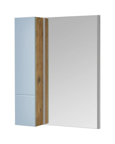 Комплект мебели дуб рустикальный/фьорд 80 см Акватон Мишель 1A256801MIX30 + 1A256603MIDR0 + 732700B000 + 1A253902MIX40 + 1A244303MIX30