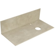 Комплект мебели дуб эндгрейн/белый матовый 100 см Акватон Мишель 1A244101MIX40 + 1A253303MIX40 + 1AX169WBXX000 + 1A253902MIX40 + 1A244203MIX40