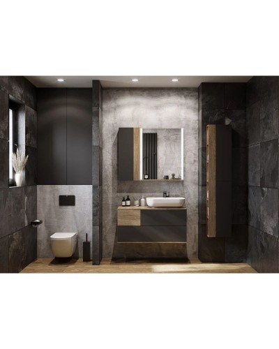 Комплект мебели дуб кантри/антрацит 105 см Акватон Терра 1A246901TEKA0 + 1AX169WBXX000 + 1A247002TEDY0