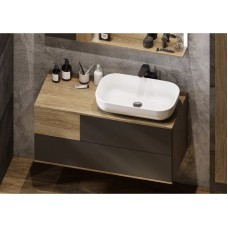 Комплект мебели дуб кантри/антрацит 105 см Акватон Терра 1A246901TEKA0 + 1AX169WBXX000 + 1A247002TEDY0