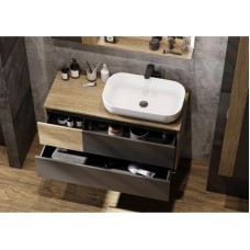 Комплект мебели дуб кантри/антрацит 105 см Акватон Терра 1A246901TEKA0 + 1AX169WBXX000 + 1A247002TEDY0