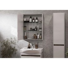 Комплект мебели белый глянец/дуб эндгрейн 65 см Акватон Нортон 1A248801NT010 + 1WH302501 + 1A249102NT010