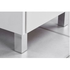 Комплект мебели белый глянец/джарра 46 см Акватон Бэлла 1A221501BBAZ0 + 1WH301972 + 1A221702BBAZ0