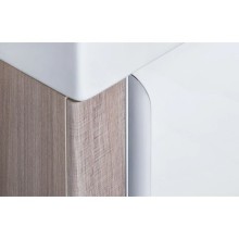 Комплект мебели белый глянец/ясень шимо 46 см Акватон Вита 1A221401VTD70 + 1WH301972 + 1A221902VT010