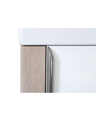 Комплект мебели белый глянец/ясень шимо 46 см Акватон Вита 1A221401VTD70 + 1WH301972 + 1A221902VT010