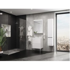 Комплект мебели белый глянец 60 см Акватон Стоун 1A231401SX010 + 1WH302421 + 1A231502SX010