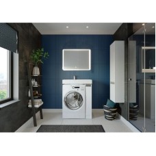 Комплект мебели белый глянец 80 см Акватон Лондри 1A236101LH010 + 1A72113KRW010 + 1A252702SU010