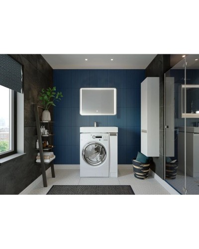 Комплект мебели белый глянец 80 см Акватон Лондри 1A236101LH010 + 1A72113KRW010 + 1A252702SU010