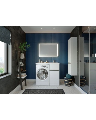 Комплект мебели белый глянец 105 см Акватон Лондри 1A236001LH010 + 1A72223KLH010 + 1A252802SU010