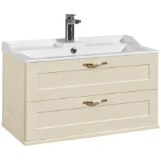 Комплект мебели дуб бежевый 80 см Акватон Леон 1A186301LBPR0 + 1A708031FB010 + 1A186402LBPR0