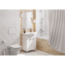 Комплект мебели белый глянец 60,5 см Акватон Фиджи 1A179601FG010 + 1WH110268 + 1A179502FG010