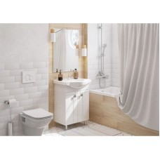 Комплект мебели белый глянец 60,5 см Акватон Фиджи 1A179601FG010 + 1WH110268 + 1A179502FG010