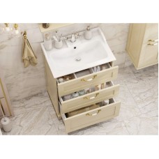 Комплект мебели дуб бежевый 65,3 см Акватон Леон 1A194601LBPR0 + 1A708731FB010 + 1A187102LBPR0